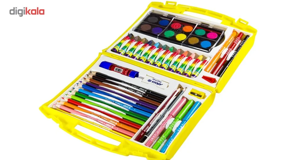 بسته نقاشی آریا مدل 48 pcs
