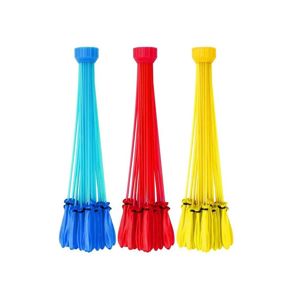 بادکنک آبی مدل happy baby balloons مجموعه 111 عددی