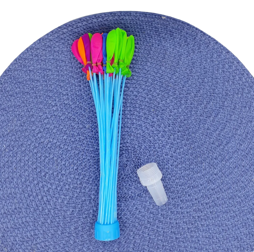بادکنک آبی مدل happu baby balloons کد mk468 بسته 37 عددی
