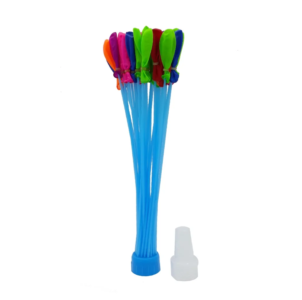 بادکنک آبی مدل happu baby balloons کد mk468 بسته 37 عددی