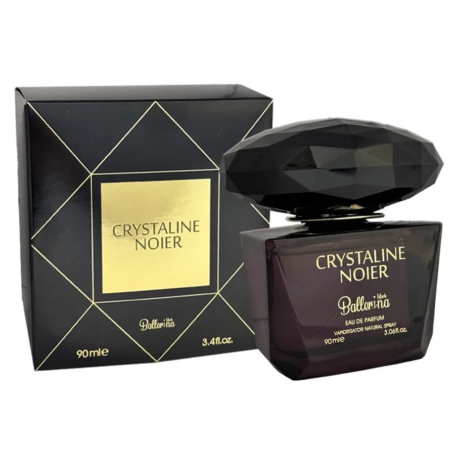 ادوپرفیوم زنانه بالرینا مدل Versace Crystal Noir با رایحه تلخ حجم 90 میلی‌لیتر