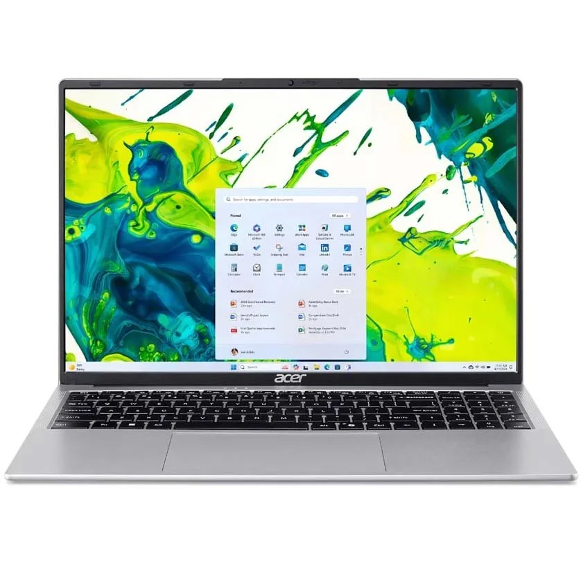لپ تاپ 16 اینچی ایسر مدل Aspire Lite AL16-54P-39U1-i3 1305U-40GB DDR5 4800MHz-512GB SSD-IPS - کاستوم شده