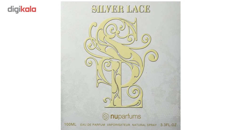 ادو تویلت مردانه نوپرفامز مدل Silver Lace حجم 100 میلی لیتر