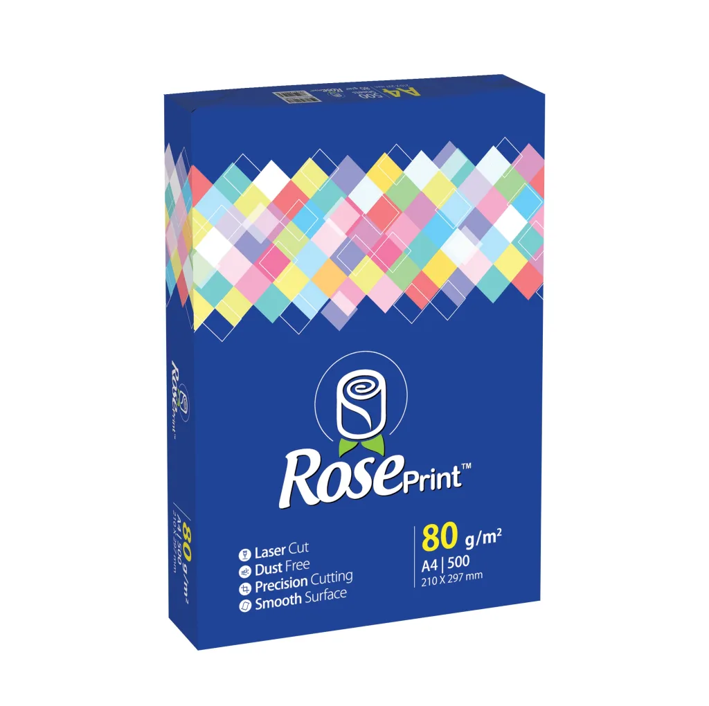 کاغذ A4 رزپرینت مدل RYB بسته 500 عددی