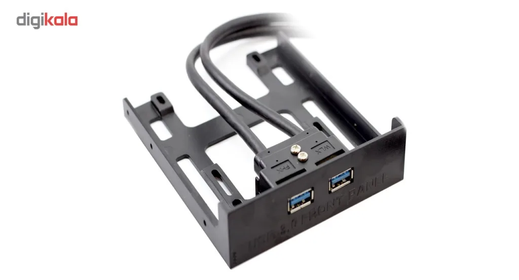 هاب USB3.0 دو پورت جلوی کیس مدل 20Pin