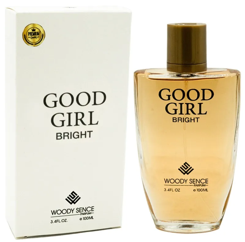 ادوپرفیوم زنانه وودیسنس برایت مدل گودگرل GOOD GIRL  با رایحه گرم و تلخ حجم 100 میلی لیتر