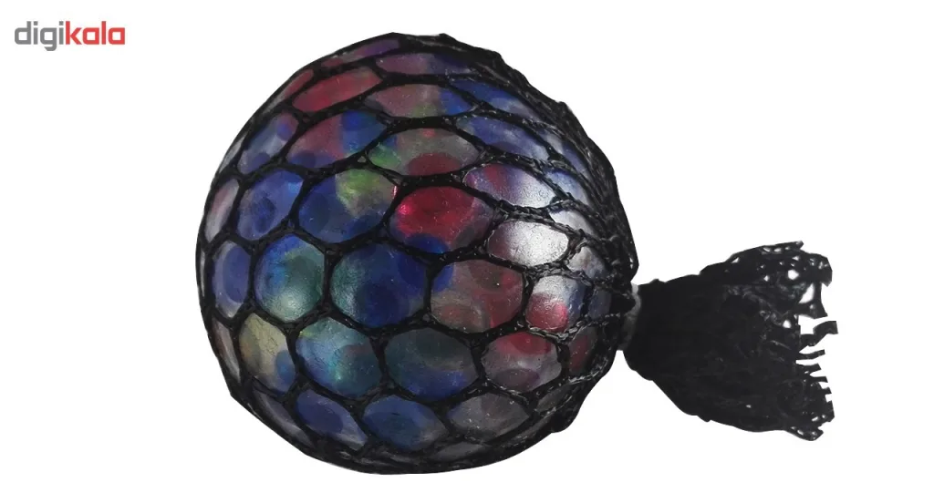 توپ بازی ضد استرس مدل Gel Bullets Mesh Squish Ball