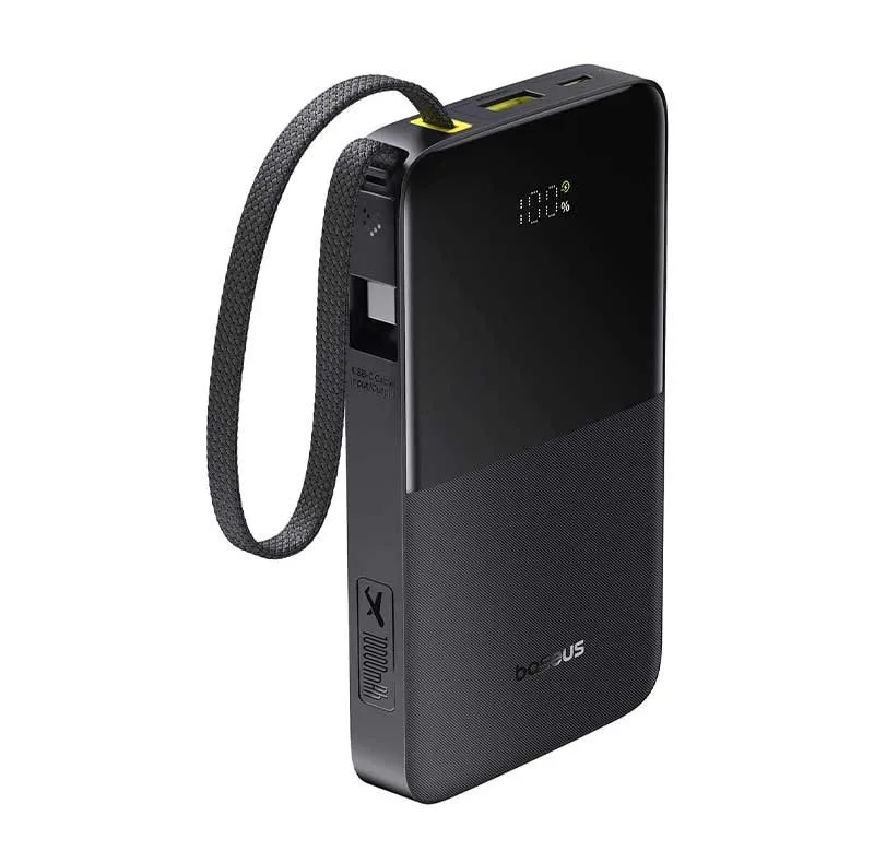 پاوربانک 22 وات بیسوس مدل EnerFill FC51 Bipow2 Pro ظرفیت 10000 میلی‌آمپرساعت