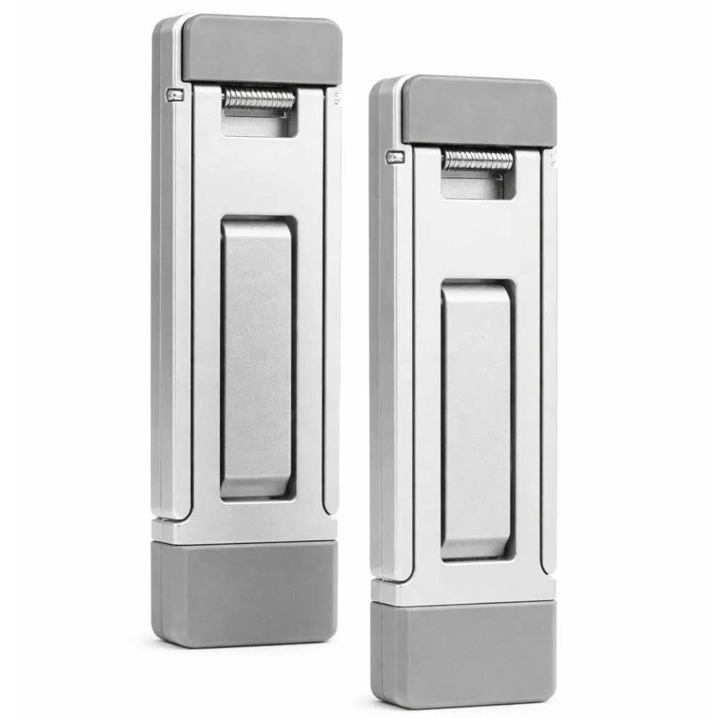 پایه نگهدارنده لپ‌تاپ مدل S1 aluminum alloy مناسب برای لپ تاپ‌های 17 اینچی و کوچک تر بسته 2 عددی