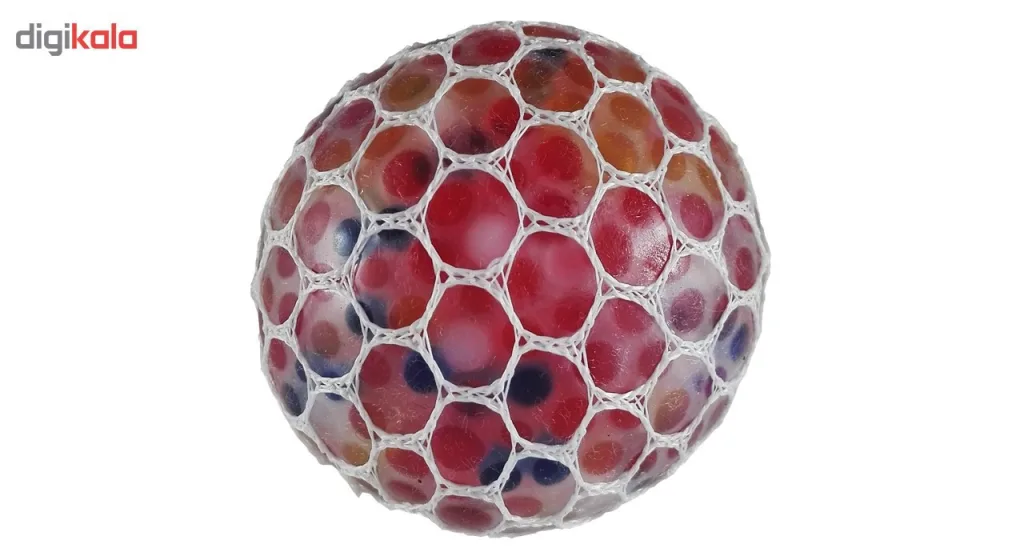 توپ بازی ضد استرس مدل Gel Bullets White Mesh