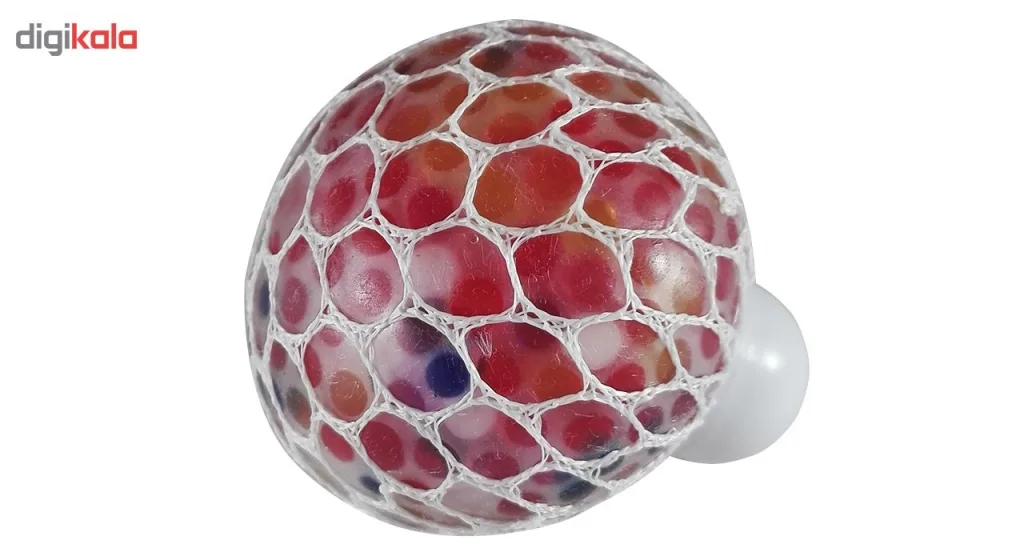 توپ بازی ضد استرس مدل Gel Bullets White Mesh