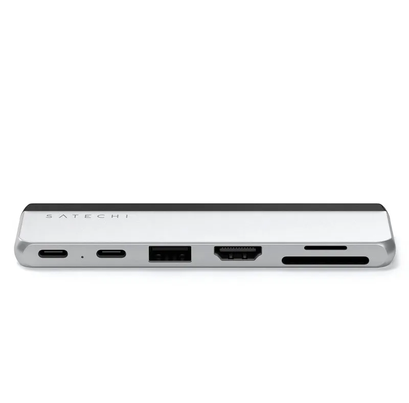 هاب 6 پورت ساتچی مدل DUAL USB-C Surface Pro 9