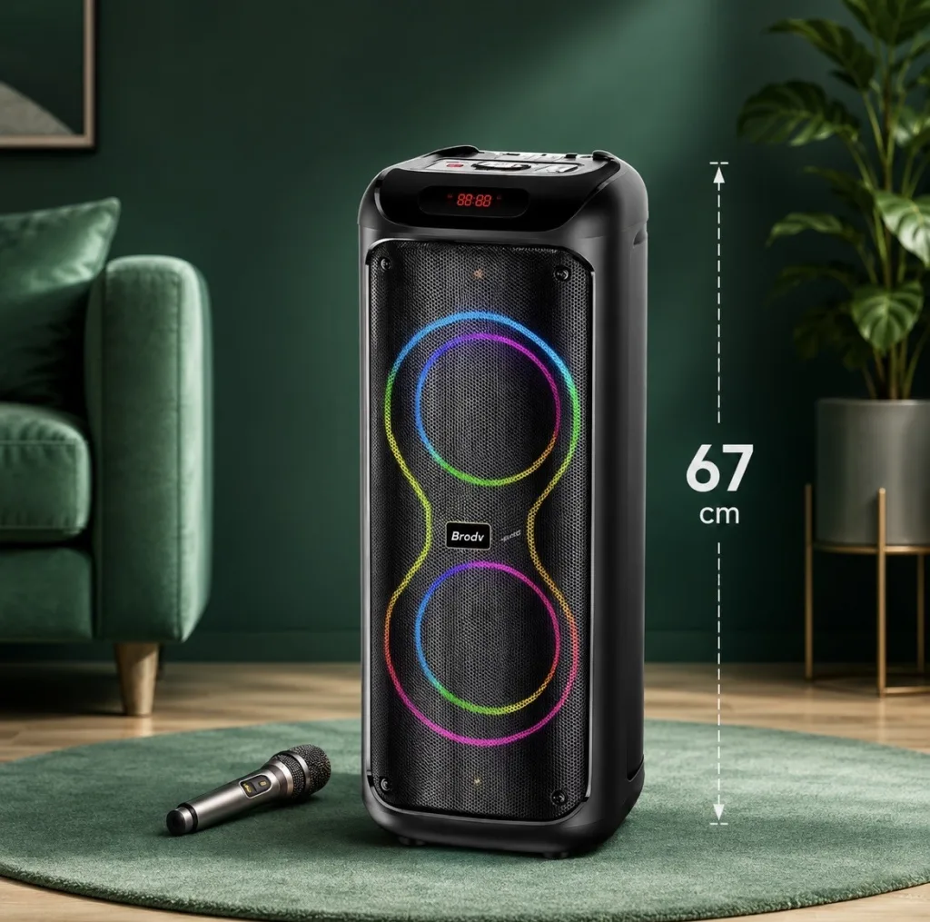اسپیکر بلوتوثی قابل حمل برودو مدل BTS 2259