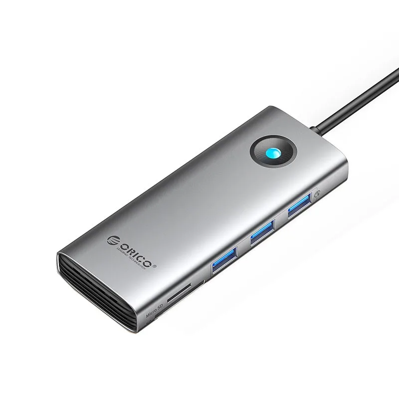 هاب هشت پورت USB-C اوریکو مدل PW11-8P
