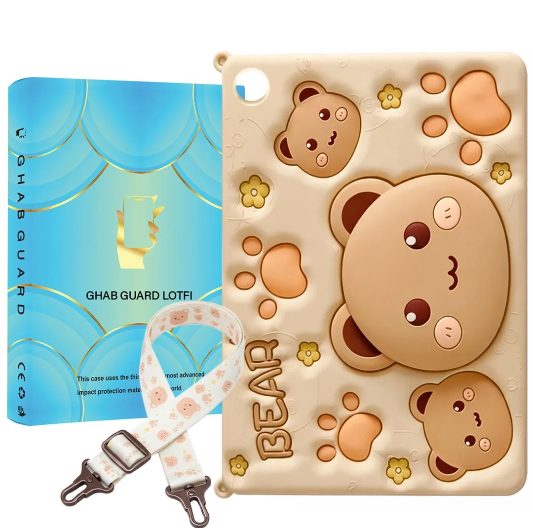 کاور قاب گارد لطفی مدل TABRG مناسب برای تبلت سامسونگ Galaxy Tab A11 - 8.7 inch به همراه بند آویز
