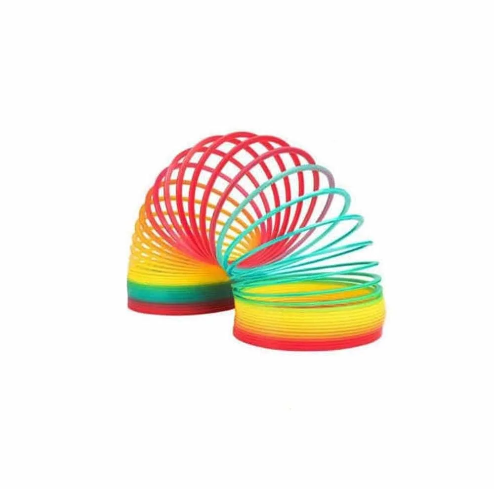 ابزار شوخی مدل فنر طرح رنگین کمان کد 83790