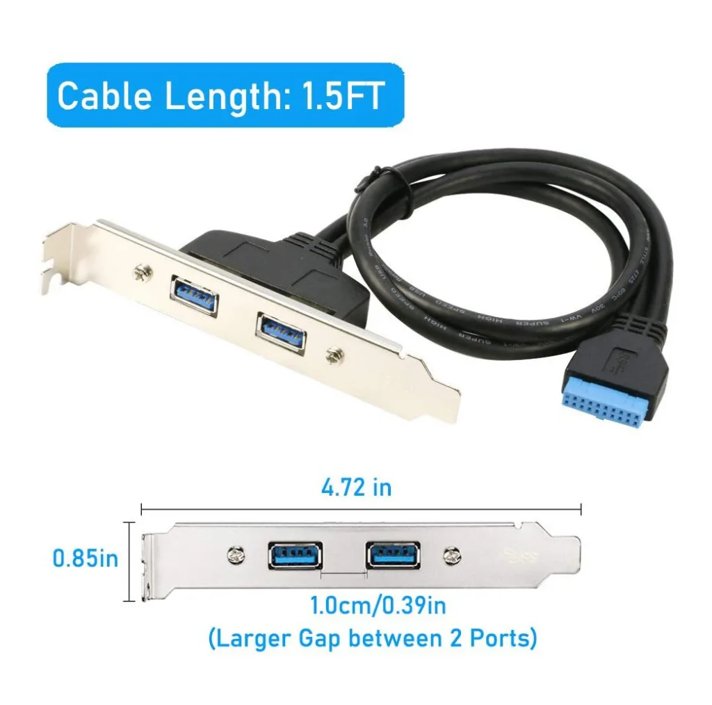 هاب دو پورت USB 3.0 مدل h500