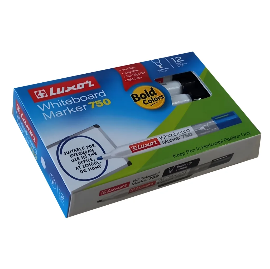 ماژیک وایت برد لاکسر مدل 3381 بسته 12 عددی
