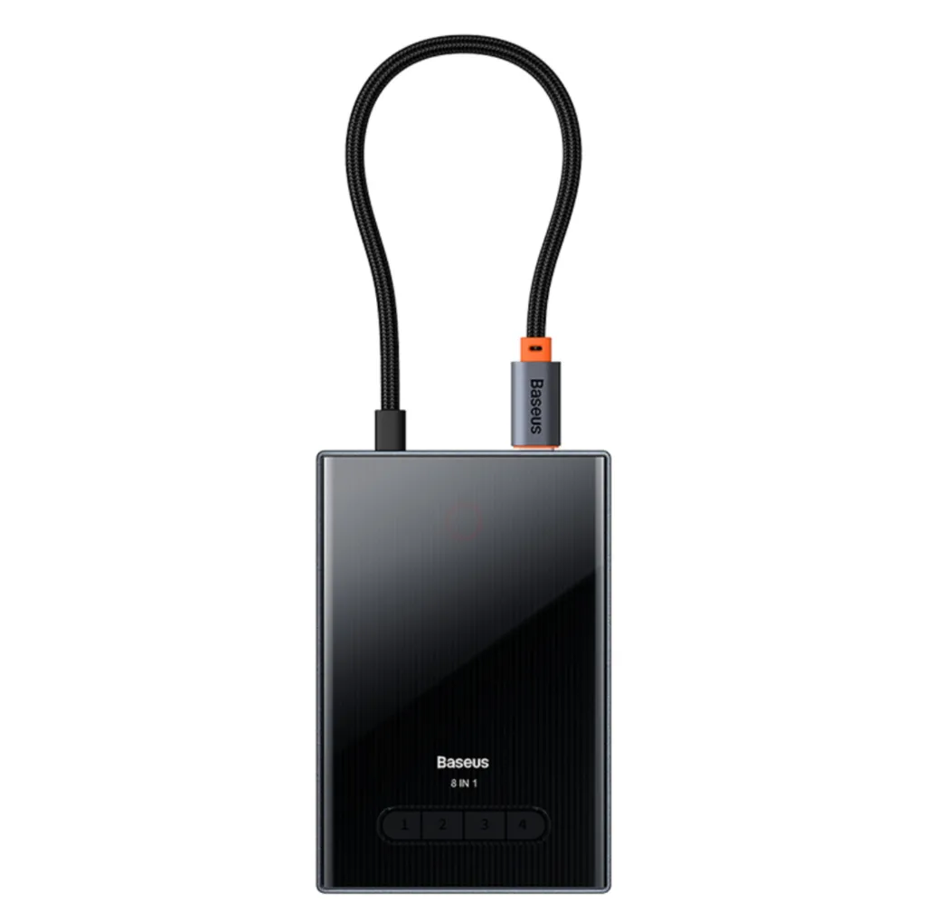 هاب 8 پورت USB-C باسئوس مدل BS-OH082 Focus Series