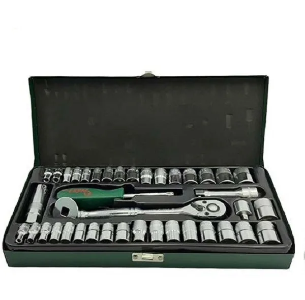 آچار بکس هنس مدل KPT-40 مجموعه 40 عددی