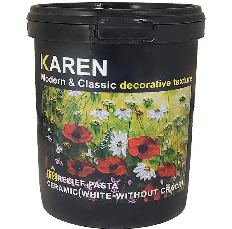خمیر تکسچر کارن مدل Ceramic کد 112 حجم 500 میلی‌لیتر