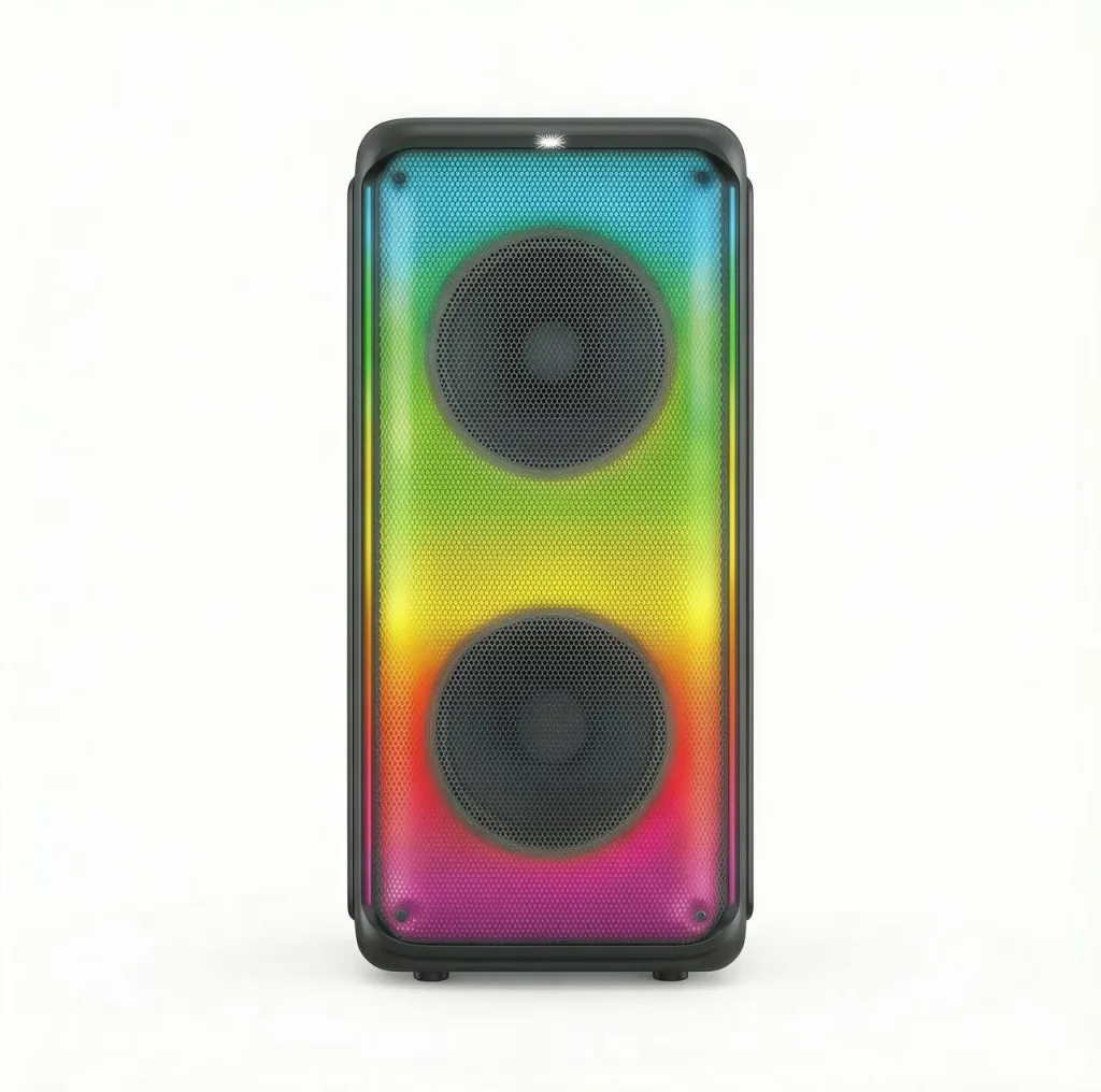 اسپیکر بلوتوثی قابل حمل برودو مدل BTS Dual 8inch