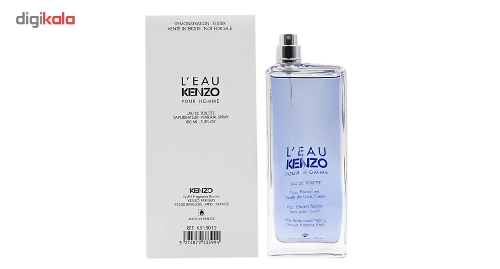 تستر ادو تویلت مردانه کنزو مدل LEau kenzo حجم 100 میلی لیتر