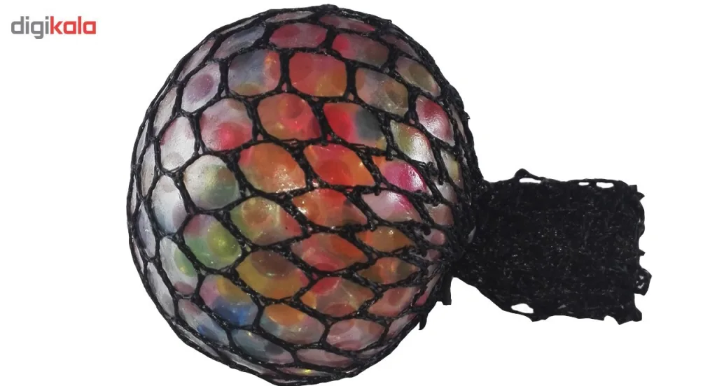 توپ بازی ضد استرس مدل Large Gel Bullets Mesh Squish Ball