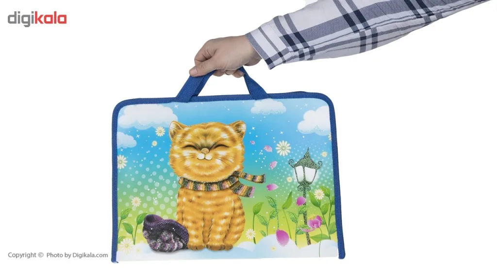 کیف دستی پاپکو مدل Cat-16 KCG-A4
