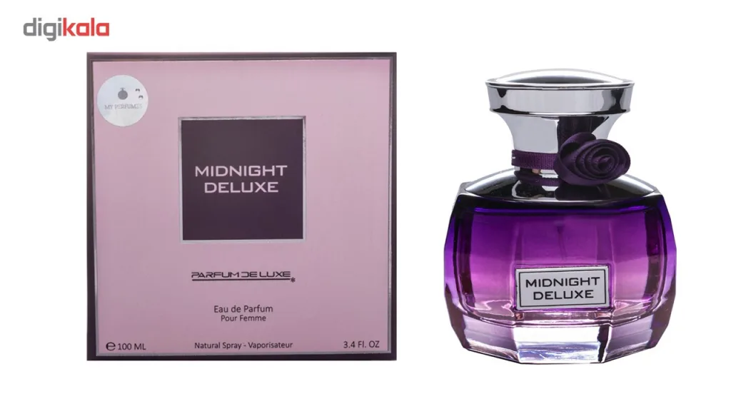 ادو پرفیوم زنانه پرفیوم دلوکس مدل Midnight Deluxe حجم 100 میلی لیتر