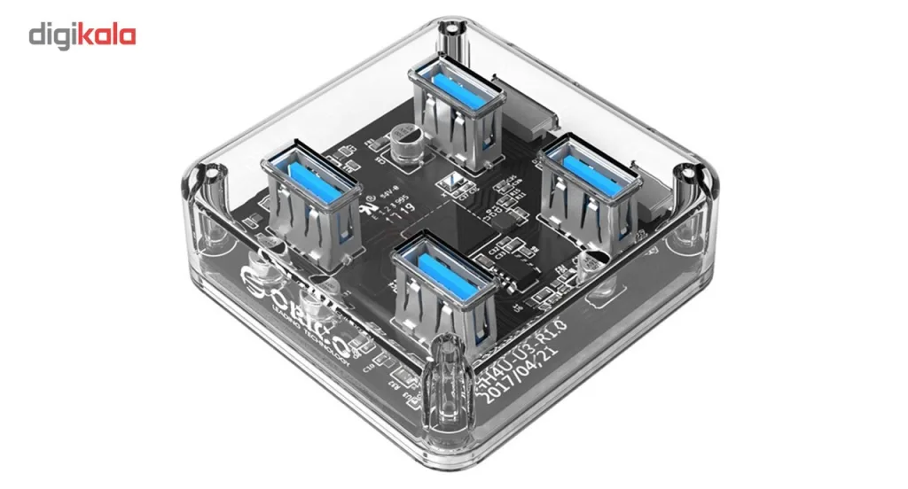 هاب USB 3.0 چهار پورت اوریکو مدل MH4U-U3