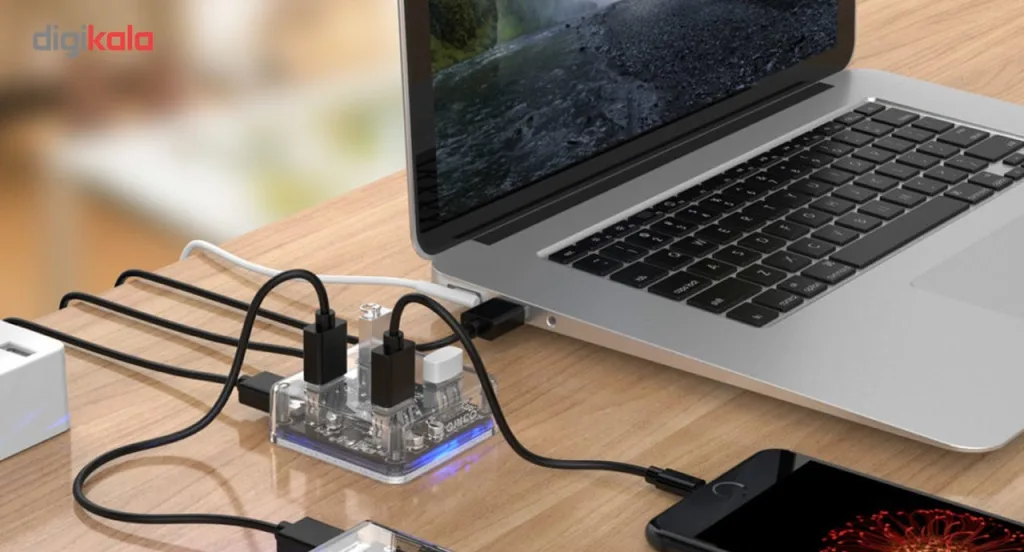 هاب USB 3.0 چهار پورت اوریکو مدل MH4U-U3