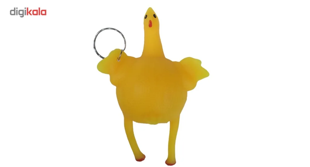 مرغ تخم گذار ضد استرس مدل Chicken Squishy بسته 3 عددی