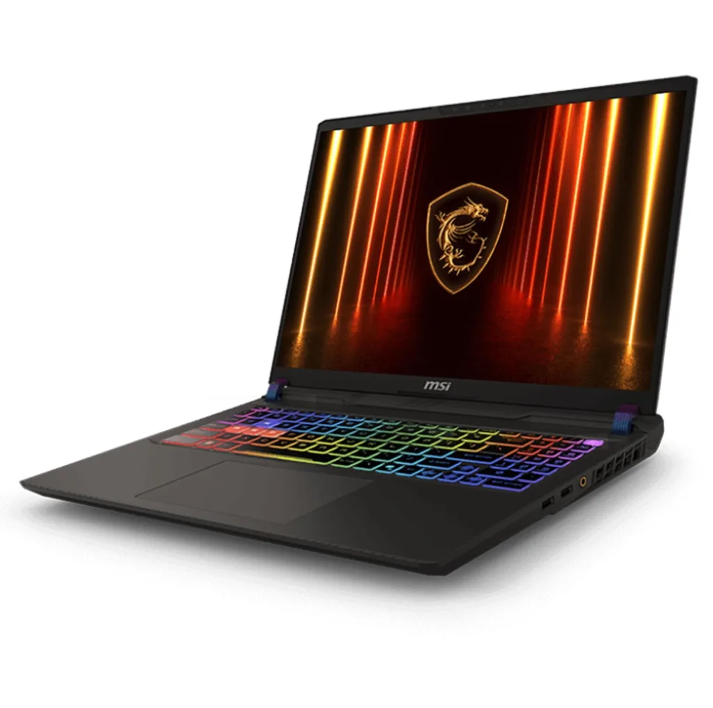 لپ تاپ 16 اینچی ام اس آی مدل Vector 16 HX AI A2XWIG-Core Ultra 9 275HX-RTX5080 16GB-32GB DDR5 5600MHz-1TB SSD-QHD 240Hz - کاستوم شده