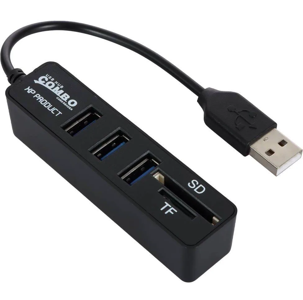 هاب 3 پورت USB 2.0 ایکس پی پروداکت مدل -HC834