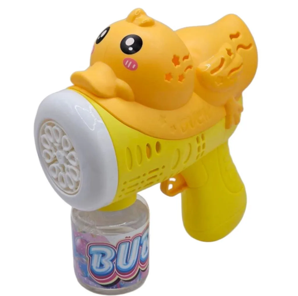 حباب ساز ناب سل مدل تفنگی چراغدار جوجه بامزه کد BUBBLE GUN INTERESTING NAAB002