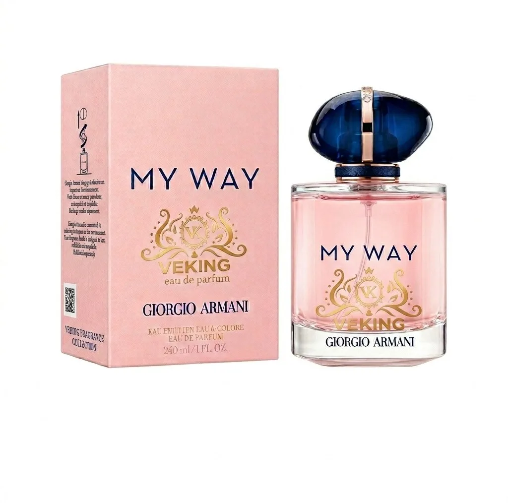 ادوپرفیوم زنانه وکینگ مدل MY WAY با رایحه معتدل حجم 90 میلی‌لیتر