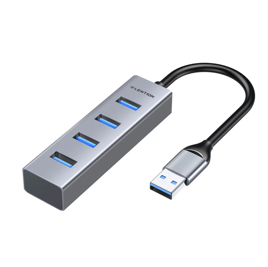هاب 4 پورت USB-A لنشن مدل H22S