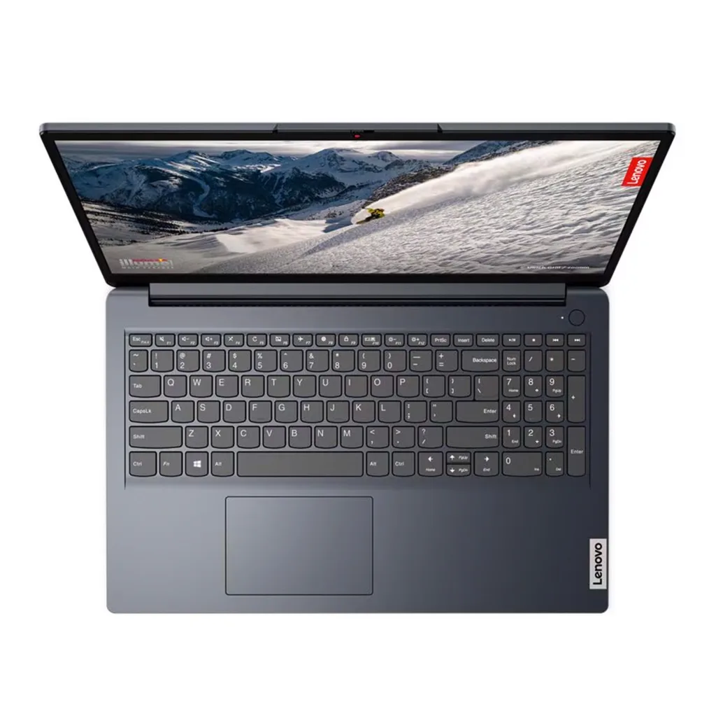لپ‌تاپ 15.6 اینچی لنوو مدل IdeaPad 1 15AMN7-Ryzen 5 7520U-8GB LPDDR5 5500MHz-256GB SSD-TN