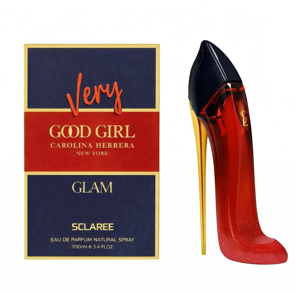 ادوپرفیوم زنانه اسکلاره مدل Good Girl Very glame با رایحه شیرین حجم 100 میلی‌لیتر