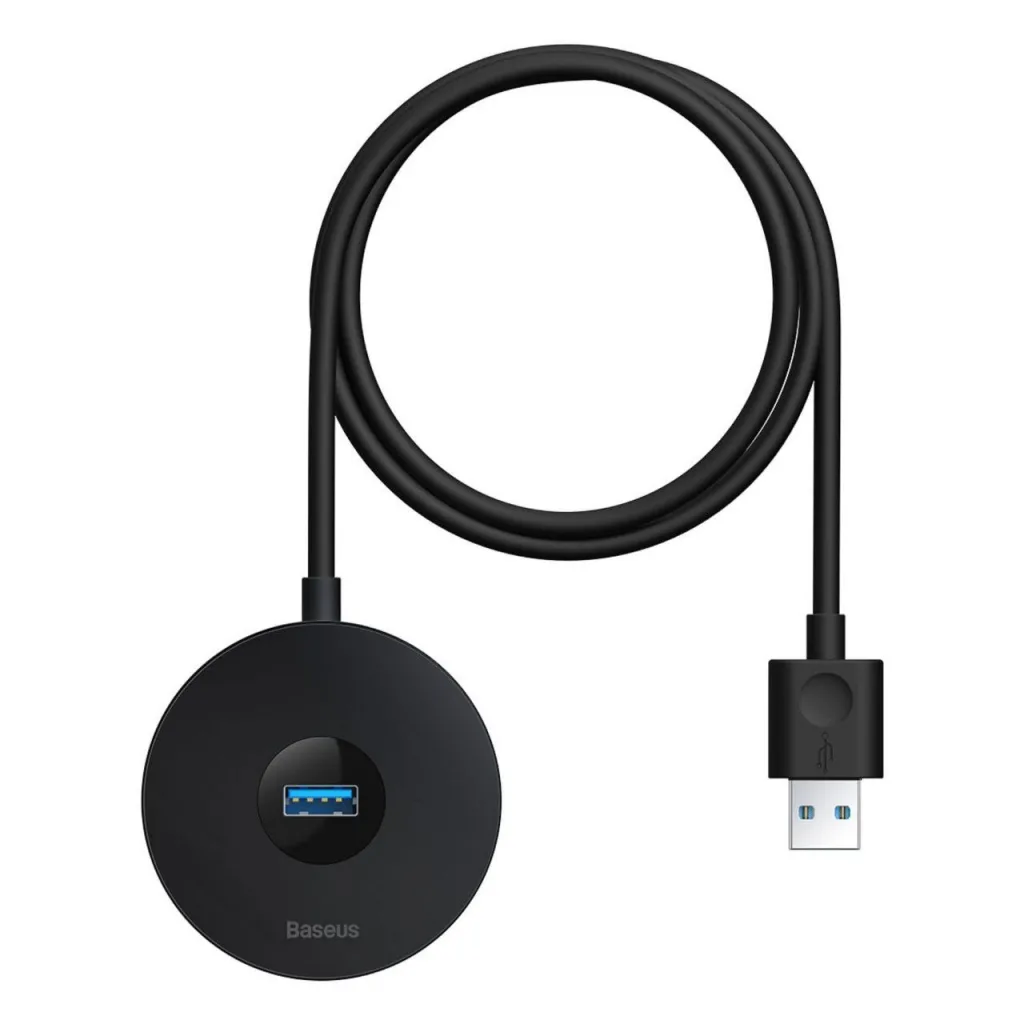 هاب 5 پورت USB باسئوس مدل AIRJOY Round Box CAHUB-U01