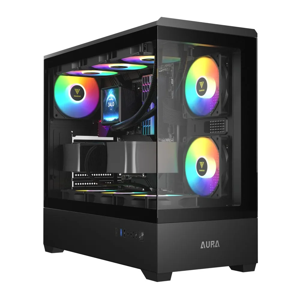 کیس کامپیوتر گیمینگ گیم دیاس مدل AURA GC106