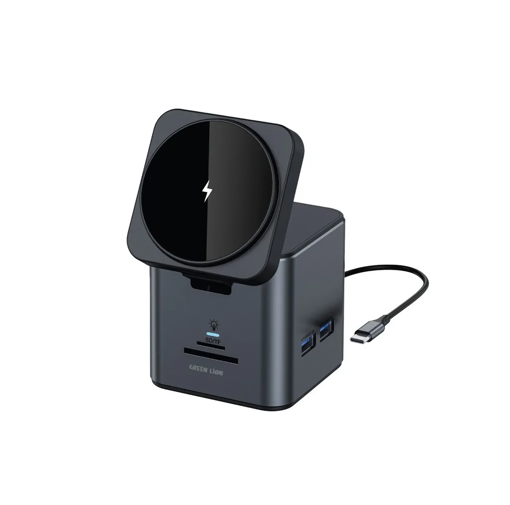 هاب 9 پورت USB-C گرین لاین مدل Docking Station