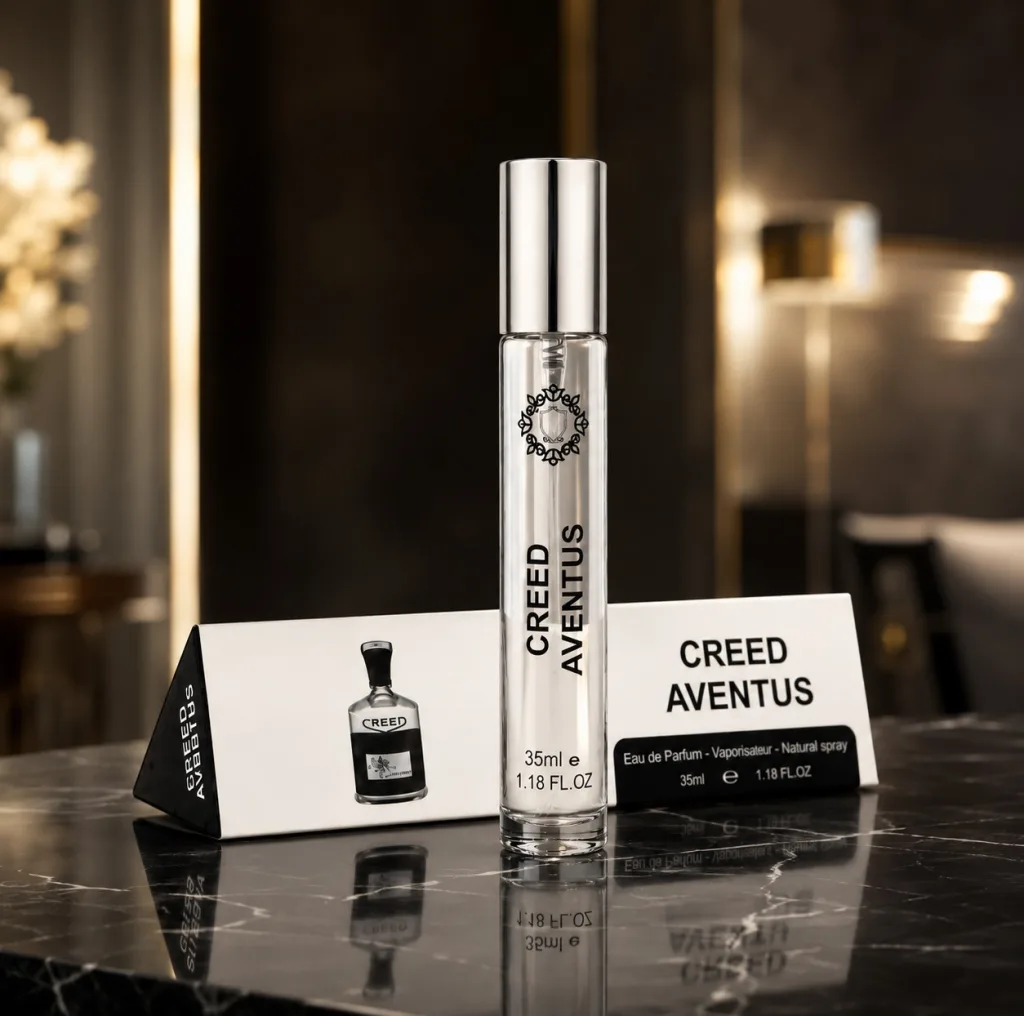 ادو پرفیوم مردانه هارلینگن مدل Creed Aventus با رایحه خنک حجم 35 میلی لیتر