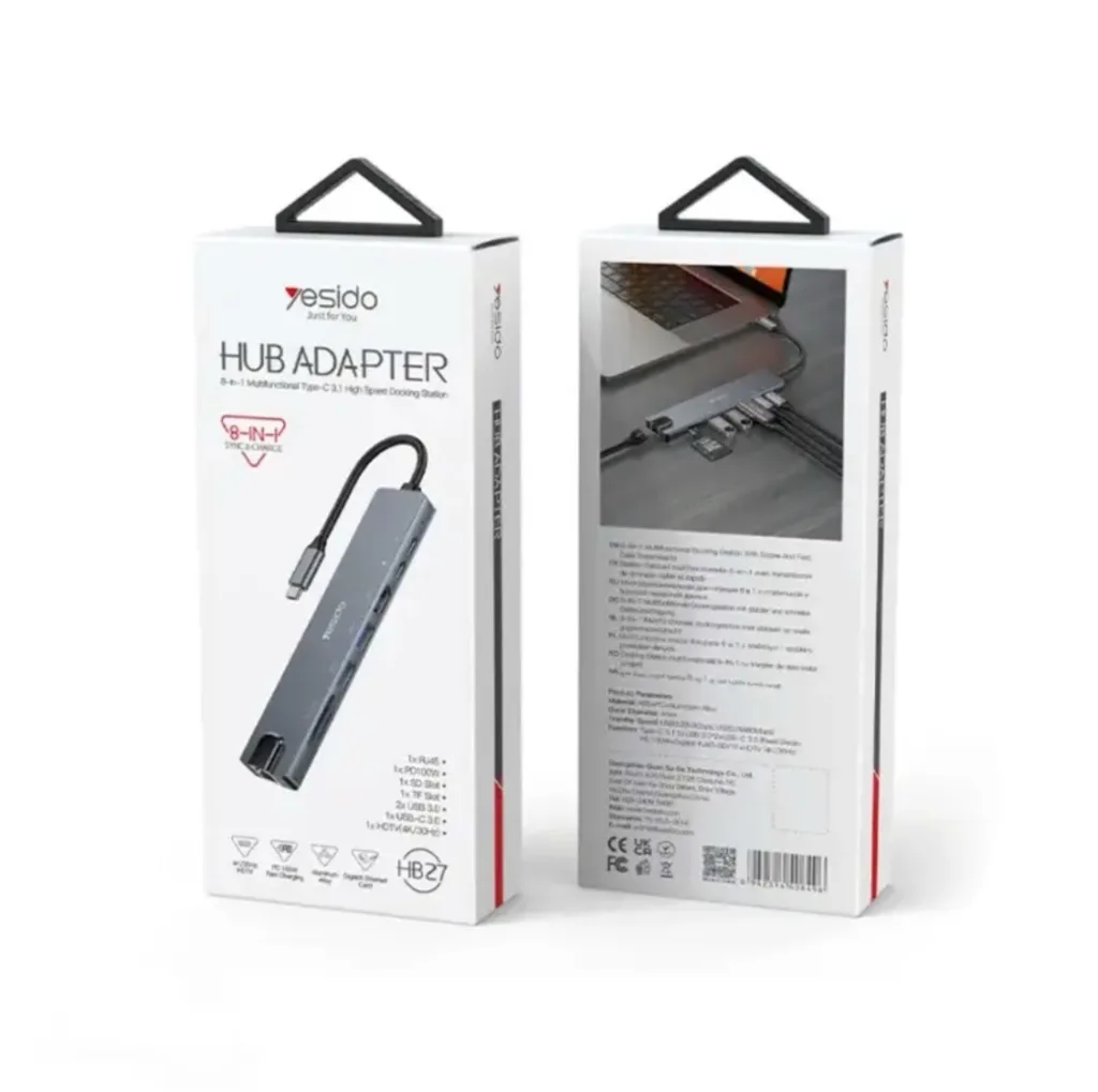 هاب USB یسیدو مدل HB27