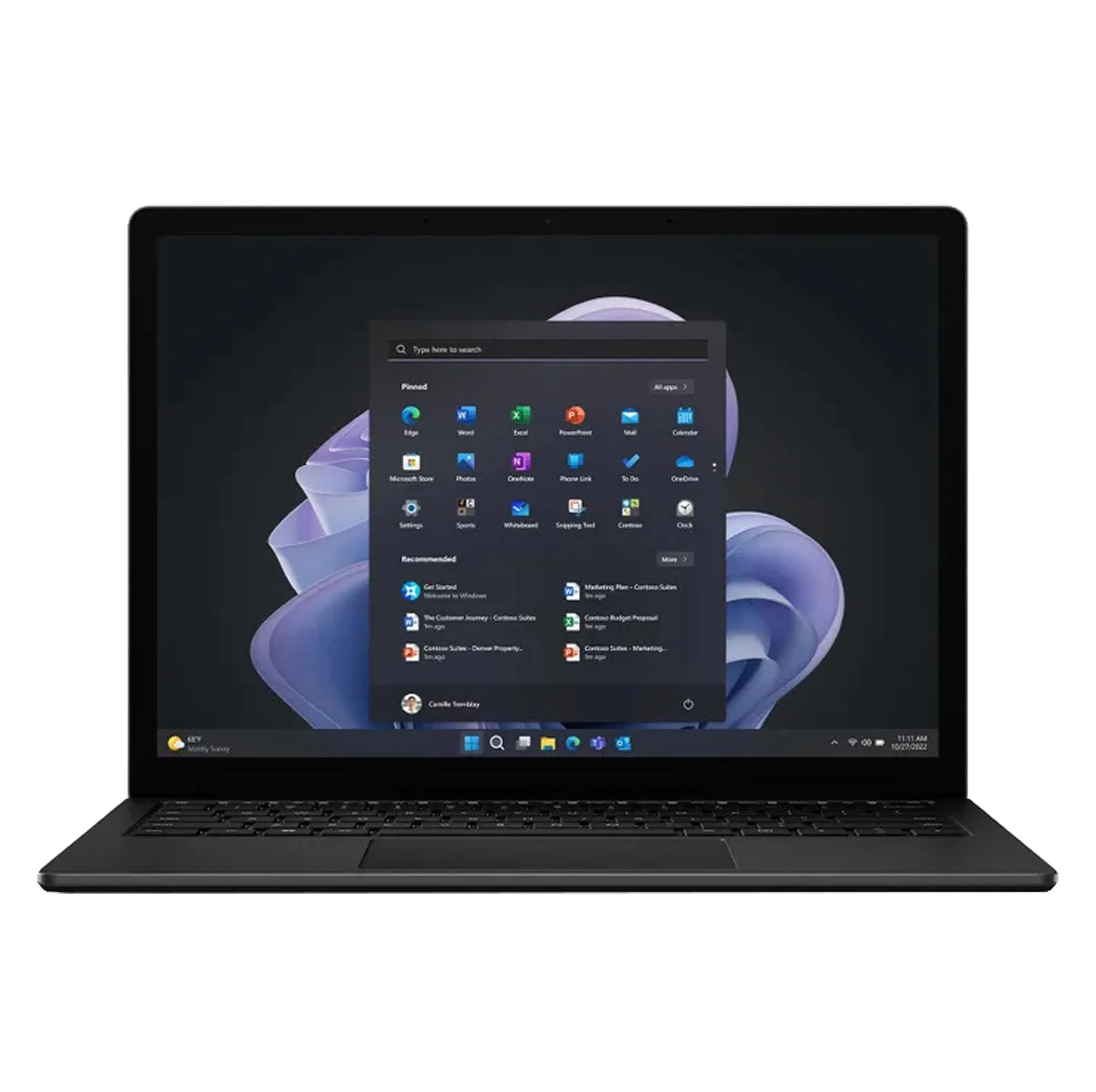 لپ‌تاپ مایکروسافت مدل Surface Laptop 5 با پردازنده Core i5-1235U، رم LPDDR5X 8GB، حافظه SSD با ظرفیت 512GB، نمایشگر لمسی 13.5 اینچ PixelSense، دارای نور پس‌زمینه کیبورد، سیستم‌عامل Windows 11