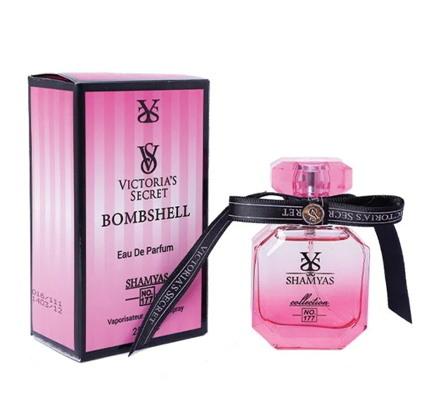 ادوپرفیوم زنانه شمیاس مدل Victoria Secret Bombshell با رایحه معتدل حجم 25 میلی‌لیتر