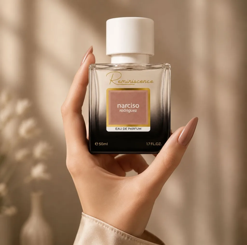 ادوپرفیوم زنانه رمینیسنس مدل Narciso Rodriguez با رایحه شیرین و گلی حجم 50 میلی‌لیتر