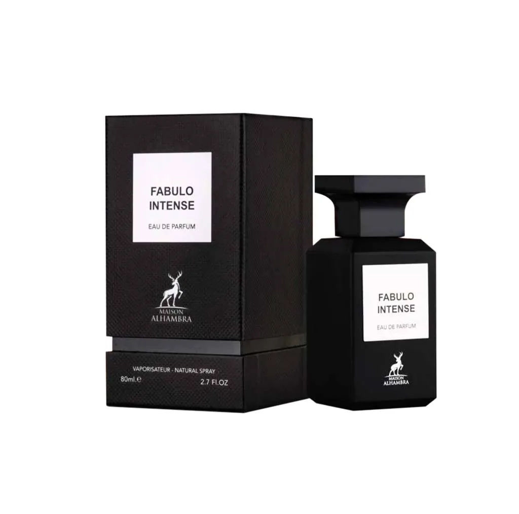 ادو پرفیوم مردانه الحمبرا مدل fabolu intense حجم 100 میلی لیتر