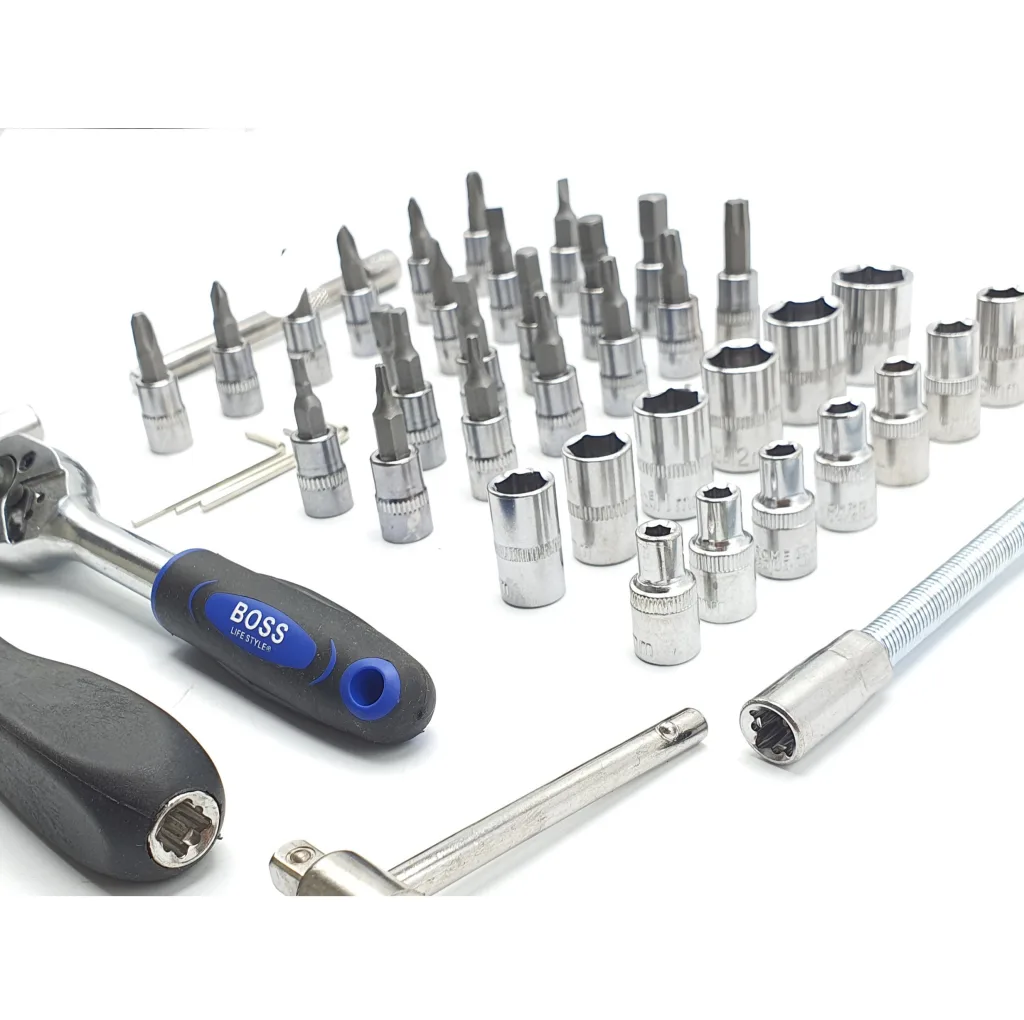 آچار همه کاره باس مدل DR.SOCKET-SET مجموعه 46 عددی